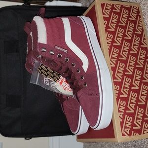 Vans Filmore Hi Hightop Vansguard Suede Port Royale / White Size Women 8 New